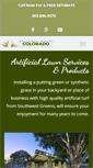 Mobile Screenshot of coloradoputtinggreens.com